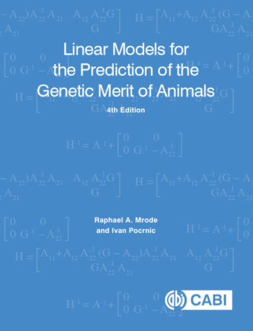 Linear Models for the Prediction of the Genetic Merit of Animals